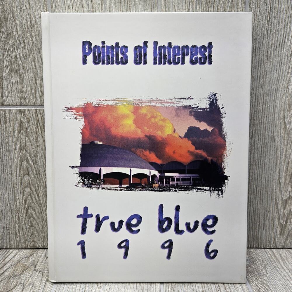 1996 True Blue Circle‎ High School Yearbook Towanda Kansas KS